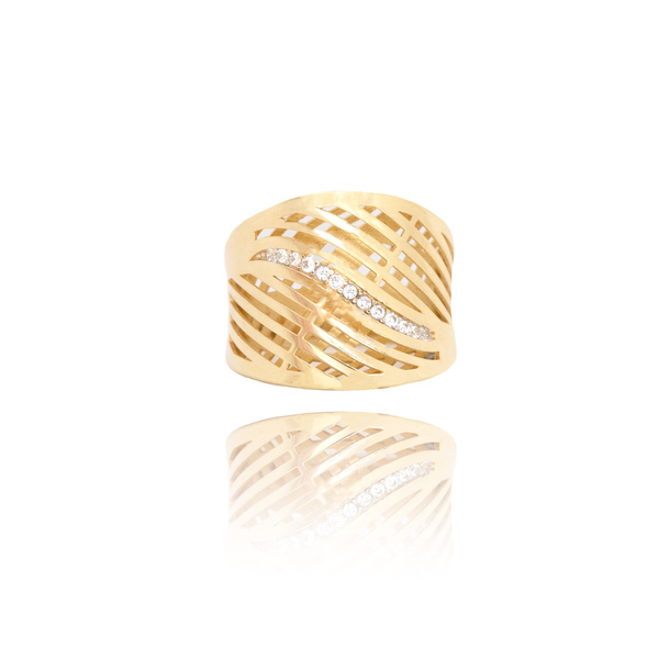 Pierścionek złoty 585