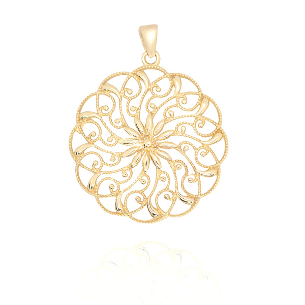 Zawieszka złota 585 Mandala