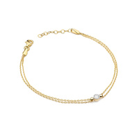 Bransoletka złota z brylantami t-004 0,10 ct