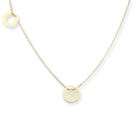 Naszyjnik srebrny 925 złocony