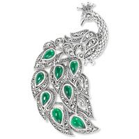Broszka z markazytami Ag 925 HB0566-ONX 11.30 Gr