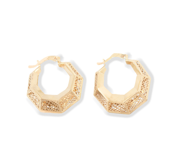 Kolczyki złote 585 Koła