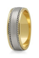 Obrączka ślubna złota model STJ182