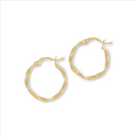 Kolczyki złote 585 Koła