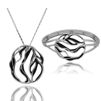 Biżuteria Yvon Bransoleta i Naszyjnik