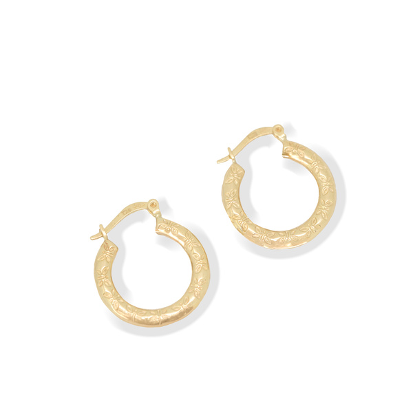 Kolczyki złote 585 Koła