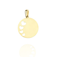 Zawieszka złota 585 Serca