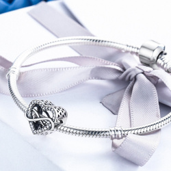 Biżuteria SayU Charms zawieszka Serce nieskończoność