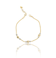 Bransoleta złota 585