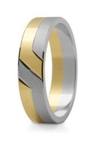 Obrączka ślubna złota model STJ55