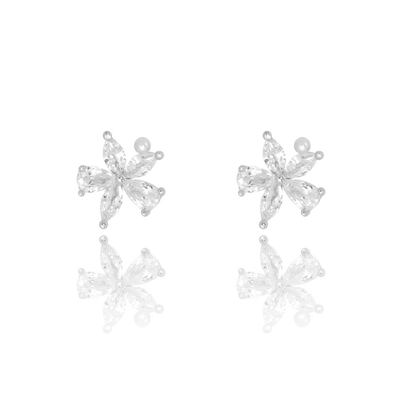 Kolczyki srebrne 925 z cyrkoniami