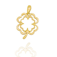 Zawieszka złota 585 Koniczyna