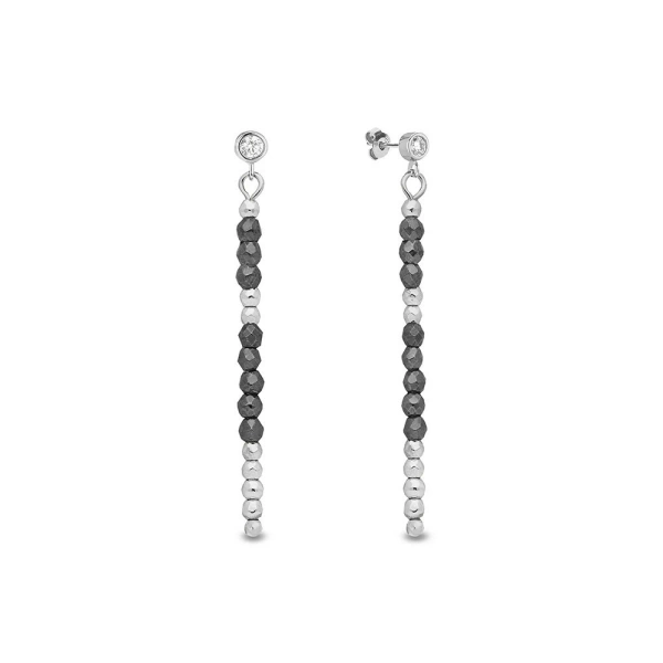 Kolczyki srebrne 925 z kryształami Swarovski