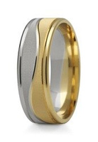 Obrączka ślubna złota model STJ199