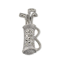 Broszka z markazytami Ag 925 HB0442-MAC 5.00 Gr