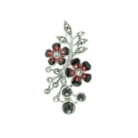 Broszka z markazytami Ag 925 HB0596-ENM-ONX 3.80 Gr