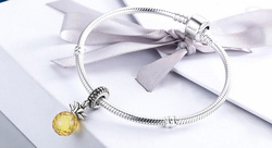 Biżuteria SayU Charms zawieszka Ananas