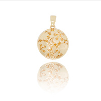 Zawieszka złota 585 Koniczyna