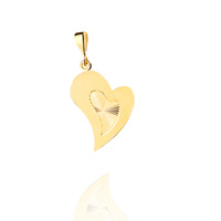 Zawieszka złota 585 Serce