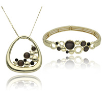 Biżuteria Yvon Bransoleta i Naszyjnik