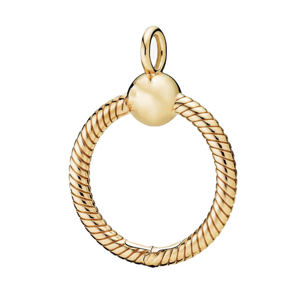 Biżuteria SayU Charms zawieszka Ring srebro złocone