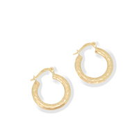 Kolczyki złote 585 Koła