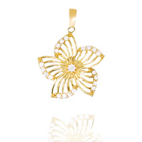 Zawieszka złota 585 Kwiat