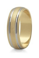 Obrączka ślubna złota model STJ49