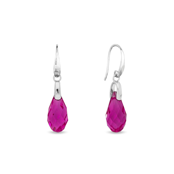 Kolczyki srebrne 925 z kryształami Swarovski