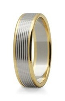 Obrączka ślubna złota model STJ186