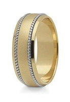 Obrączka ślubna złota model STJ50