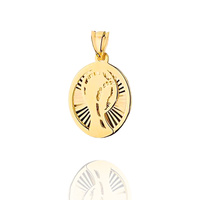 Zawieszka złota 585 Medalik