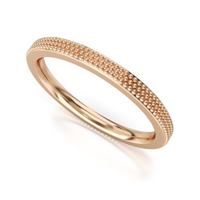 Obrączka ślubna model stj522 różowe złoto 0,585