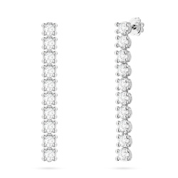 Kolczyki złote T0330 próby 0,585 z diamentami laboratoryjnymi