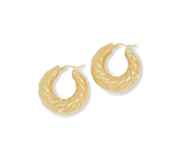 Kolczyki złote 585 Koła