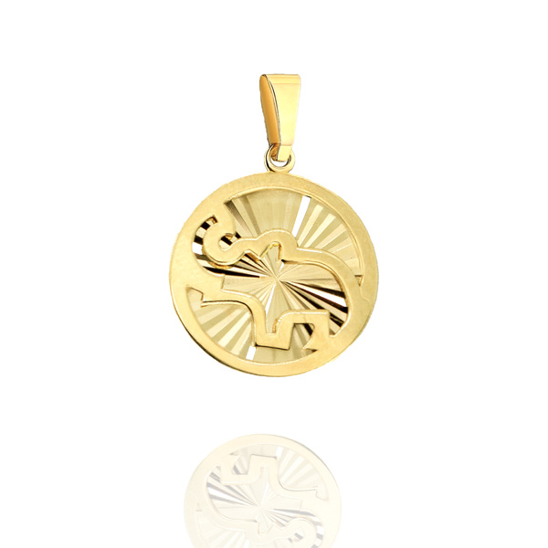 Zawieszka złota 585 Słoń