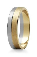 Obrączka ślubna złota model STJ58