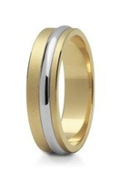 Obrączka ślubna złota model STJ48