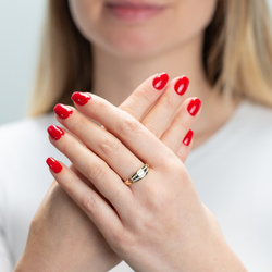 Pierścionek złoty 585