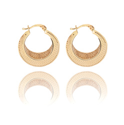 Kolczyki złote 585 Koła