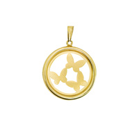 Zawieszka złota 0,585 Motyle