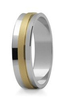 Obrączka ślubna złota model STJ57