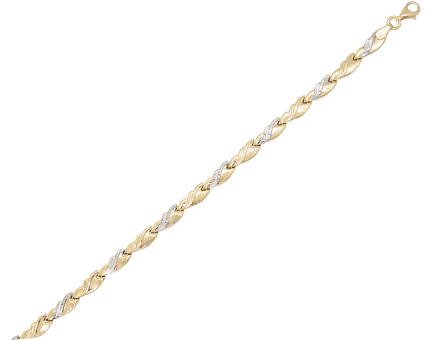 Bransoleta złota 585 