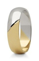 Obrączka ślubna złota model STJ75