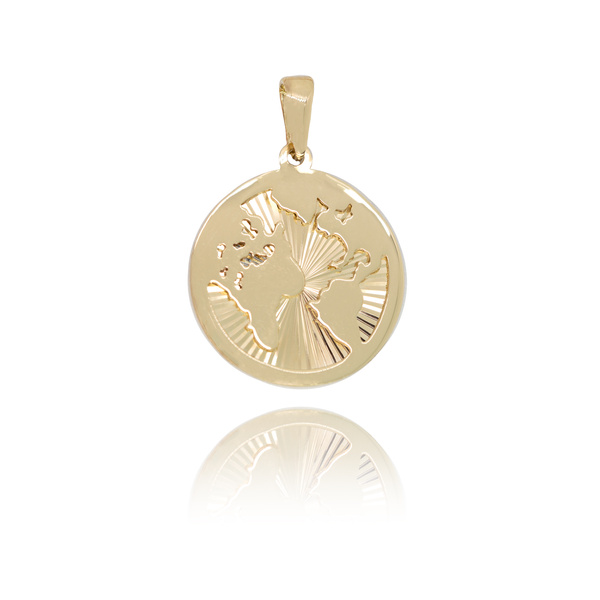 Zawieszka złota 585 Kula Ziemska