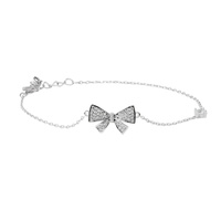 Bransoleta srebrna 925 Kokardka
