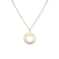 Naszyjnik srebrny 925 złocony