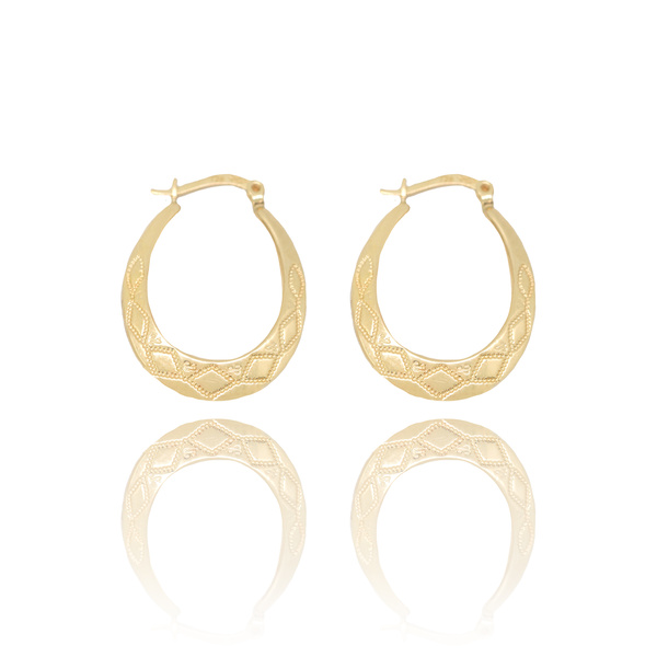 Kolczyki złote 585 Koła