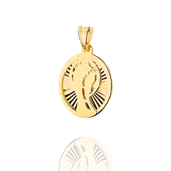 Zawieszka złota 585 Medalik