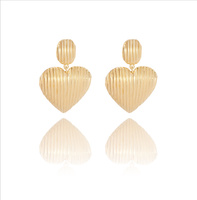 Kolczyki złote 585 Serca